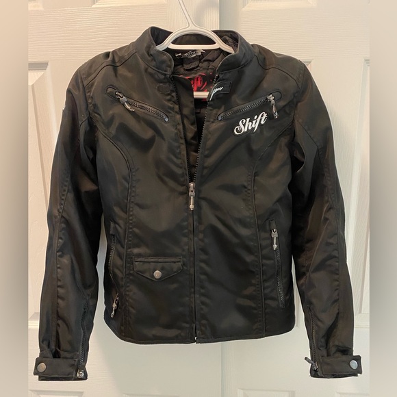 Shift |  Envy |  Armored Motorcycle Jacket | Black | S | Like New - Picture 1 of 16